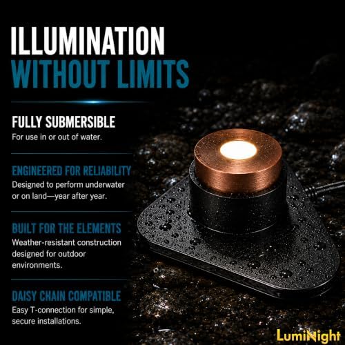 LumiNight Bronze 1W LED Puck Light, Add-On, Transformer Not Included - Image 3