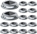 SIEDiNLAR Solar Driveway Lights Outdoor, 16 LEDs with 9 Modes RGB (16 Pack) by Siedinlar