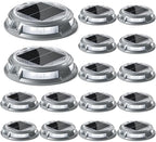 SIEDiNLAR Solar Driveway Lights Outdoor, 16 LEDs with 9 Modes RGB (16 Pack) by Siedinlar