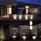 Low Voltage In-ground Lights LED Well Light Landscape Light with Connectors 3W 12V 24V Waterproof IP67 Pathway Lights Outdoor spotlights Trees Flags for Garden,Yard,Tree (Cool White) - Image 7