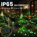 Solar Halloween Lights(6Pack 60LED), Green Outdoor Halloween Decor - Image 4