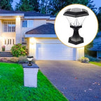 SEWACC Solar Lawn Post Light Waterproof LED Solar Garden Pillar Light Outdoor Yard Fence for Patio Pathway - Image 6