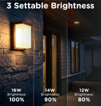 Outdoor Wall Light Sconce 8 Inch, IP66 Waterproof, 1920LM Brightness, 3CCT - Image 5