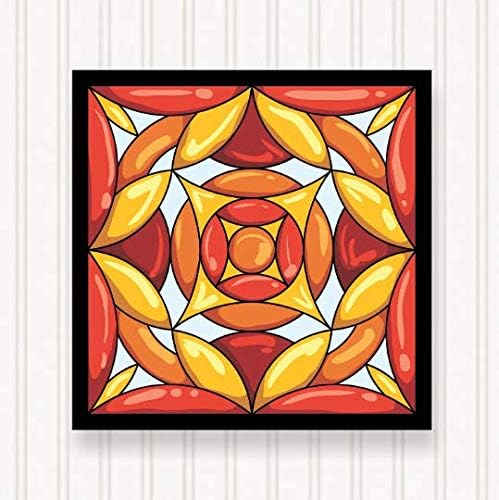Sign Stuff, Inc. BQ042 - Barn Quilt - 6 Sizes - Bright Colors - Head-Turning Colorful Curb Appeal - Premium Quality Lasts for Years & Years (46" x 46" 1 Sided) Shipped in 4-23" Pieces by SignStuffInc
