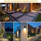8 Pack Outdoor Low Voltage Landscape Lighting with Transformer - Image 7