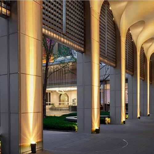 110V-230V Landscape Lights, LED Beam Spotlight Outdoor Waterproof Adjustable Angle, Long Distance Projection Light For Hotel Villa Courtyard Facade Wall Wash Lighting, High Brightness(Blue,20W(110V-23 - Image 3