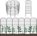 Decorative Garden Fence Fencing 36in (H) x 10ft (L) Animal Barrier for Dog by OUSHENG