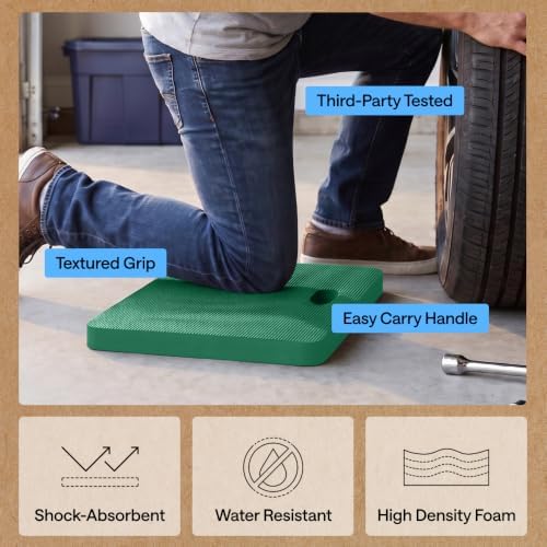 GORILLA GRIP® Extra Thick Foam Kneeling Pad for Gardening, 17.5x11 Grass - Image 5