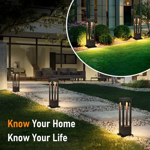 Landscape Pathway Lights for Outdoor Lamp Post Lanterns,23.62In Path Light - Image 2