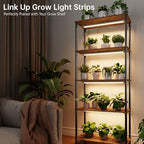 Bstrip 2ft Grow Light for Indoor Plants, 6-Pack Full Spectrum LED Strips - Image 4