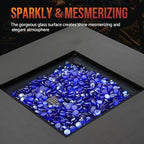 Skyflame 10-Pound Fire Glass Beads for Fire Pit Fireplace - Image 5