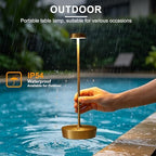 LED Cordless Table Lamp Rechargeable,Battery Powered Outdoor Lights - Image 2
