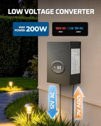DEWENWILS 200W Low Voltage Landscape Transformer - Image 2