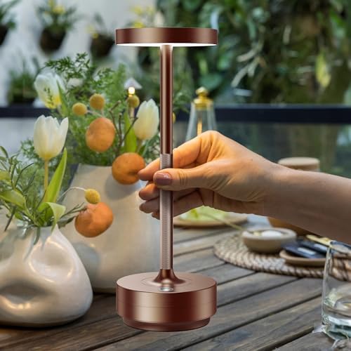 LED Cordless Table Lamp Rechargeable,Battery Powered Outdoor Table Light - Image 4