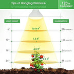 Briignite 4 Pack LED Grow Light Bulb, BR30 Grow Light Bulbs, Full Spectrum - Image 6