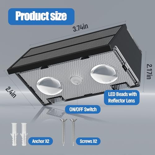 NIORSUN Solar Fence Lights,16 Pack Deck Light,Led Outdoor Lights 3000K/4500K/6000K+ RGB Up & Down Wall Lights Waterproof,Solar Powered Light for Backyard/Pool/Railing/Patio/Porch/Step Black - Image 4