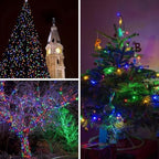 KAQ 4pack 400LED Solar String Lights Outdoor Waterproof Multicolor - Image 7