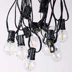 Outdoor String Lights Waterproof Patio Lights 200FT with 100+4 Shatterproof G40 LED Edison Outdoor String for Party Backyard Gazebo Pegola Cafe, 2Pack x 100ft - Image 4