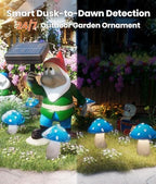 ALFIOT Garden Lighting Solar Powered, 9 Pack, 8 Modes, Warm White, IP65 - Image 4