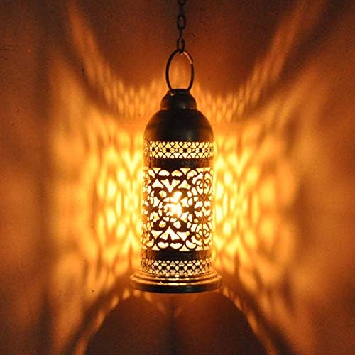 Lal Haveli Decorative Designer Moroccan Style Tea Light Candle Holder Hanging Decorations - Image 5