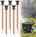 Tandefio 5 Pcs Garden Hose Guide Stake 17 Inch Heavy Duty Decorative by Tandefio