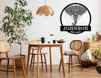Customized Elephant Lover Family Wall Decor, Personalized Elephant Name Sign, Metal Name Signs Personalized, Elephant Monogram Wall Decor, Metal Family Name Sign for Outdoor, Housewarming Gifts - Image 4
