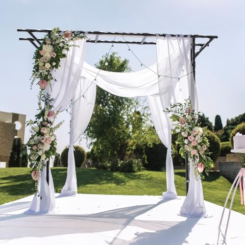 Garden Arch Trellis - 106" L x 106" H Supersize Flattop Garden Arch - Image 6