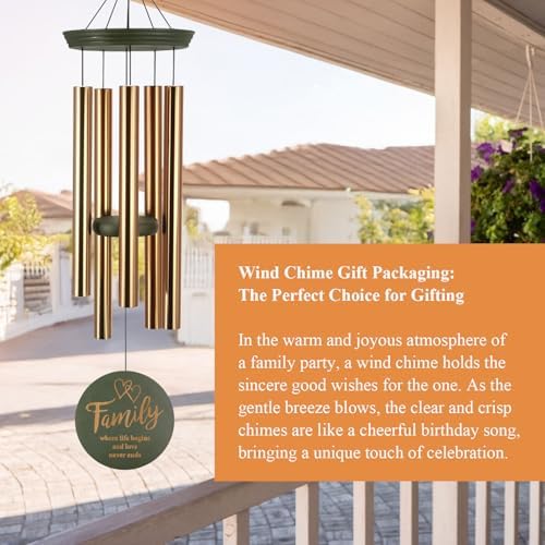 Astarin's Tree of Life Wind Chimes 36in Outdoor Garden Decor - Image 5