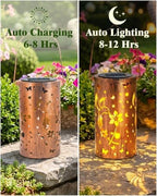 DIBIEECN Birthday Gifts for Women, Solar Lanterns, Hummingbirds, 1 Pack - Image 3