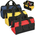 Sanwuta 3 Pack 18 Inch Tool Bags, Classic, Blue, Red, Yellow by Sanwuta