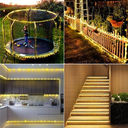 KNONEW 1000 LED Rope Lights Outdoor 328FT Rope Light for Outside Waterproof - Image 5
