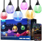 Govee Clear Bulb Outdoor String Lights, 144ft IP67 Patio & Backyard Lights by Unknown