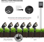 Malibu 11 Watt Floodlight Landscape Lighting Outdoor Spotlight Waterproof Lighting for Driveway, Yard, Lawn, Flood, Garden, Outdoor Lighting 8401-2650-01 - Image 7