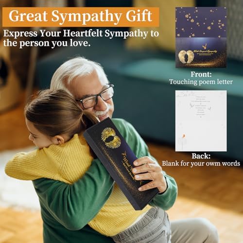 Wind Chimes Outdoor Outside,35" Memorial Wind Chimes,Bereavement Funeral Sympathy Gifts for Loss of Loved One, Mother,Father - Image 4