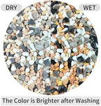 FANTIAN 10 lbs Pebbles for Landscaping, 3/8 Inch Pea Gravel for Plants - Image 3