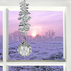 Woodstock Chimes Woodstock Rainbow Makers Collection, Crystal Grand Cascade, 5'' Ice Crystal Cascades Crystal Suncatchers for Outdoor, Patio, Home or Garden Décor (CCGI) - Image 2