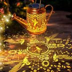 Solar Watering Can Lights, Hummingbird Hanging Lanterns, Mom Birthday Gifts - Image 2