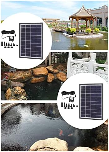 Solar Fountain Pump 12V 6W ABS AntiClogging Filter Solar Powered for Floating Decorations - Image 4