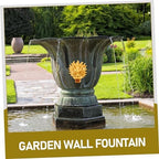 Outanaya Large Garden Wall Fountain with Dragon Design Outdoor Water Outlet for Villas Gardens Elegant Aesthetic Decor for Outdoor Spaces Unique Fountain Feature - Image 3