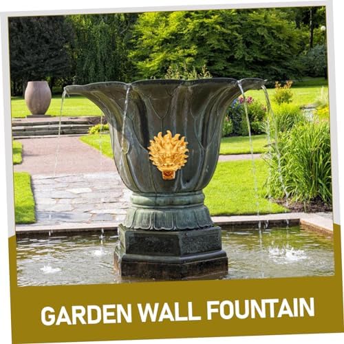 Outanaya Large Garden Wall Fountain with Dragon Design Outdoor Water Outlet for Villas Gardens Elegant Aesthetic Decor for Outdoor Spaces Unique Fountain Feature - Image 3
