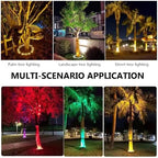 Low Voltage 24V 360° Tree Ring Light Outdoor, Adjustable Trunk Uplight - Image 7