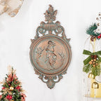 Sungmor Copper Cast Iron Wall Plaque -Classical Lady Relief in French Style - Image 4