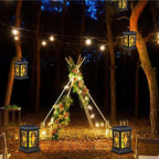 Solar Lanterns Outdoor Waterproof, Hanging Solar Lights 4 Pack - Image 6