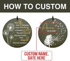 Personalized Memorial Wind Chimes Sympathy Gifts Decor Outside - Image 2