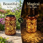 Solar Lanterns Outdoor Waterproof Garden Decor Gifts for Women Mom Grandma - Image 5