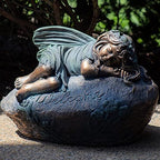 Large Magnesium Fairy Statues for Outdoor Use (Sleeping Fairy "Ivy") - Image 6