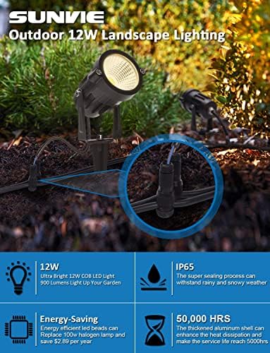 SUNVIE Low Voltage Wire Connector 12-16 Gauge Landscape Lighting Connectors Waterproof for Landscape Lights Outdoor Path Lights Work with Malibu Paradise and Other Low Voltage Lighting, 60 Pack - Image 6