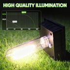 8 Pack Solar Pathway Lights Outdoor,IP65 Waterproof - Bright Solar Lights Outdoor,Auto On/Off Pathway Lights Solar Powered,Solar Path Lights for Walkway Driveway Garden (Cool White) - Image 4