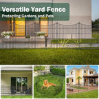 No Dig Dog Fence Outdoor for Yard, 48 in(H) X 23.6 ft(L) - Image 6