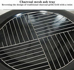BNEI European Style fire Pit, Portable Tabletop fire Pit with fire net Cover, 55 * 60 cm, Suitable for Winter Warming, Barbecue (Large) - Image 7